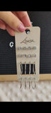 Lovisa rhinestone & silver hoop earrings (Pack of 8) (Jewellery)