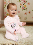 Minnie mouse little star pink sleepsuit