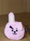 BT21 Pink plush pouch