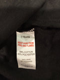 Matalan style icon Black Fullsleeves Inner Fleece Girls Hoodie (Winter)