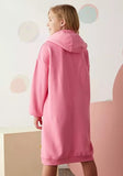 Peanuts pink fleece lined long hoodie (Winter)