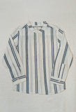 Juniors boys vertical stripe dress shirt