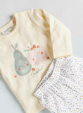 Juniors sweetest fruits shirt & Pyjama set (set of 2)