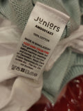 Juniors Blue Bear Solid White Shirt & Knitted Dungaree (Set Of 2)(Winter)