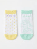 Disney Minnie mouse printed socks (pack of 2)