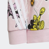 Adidas mickey mouse printed pink hoodie (Winter)