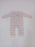 Juniors bunny stripped sleepsuit (Winter)