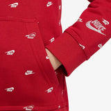 Nike red hoodie with pockets (Winter)