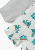 Juniors dino embroidered half romper (set of 2) (Summer)