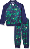 Adidas teal & navy zipper shirt & Jog set (set of 2) (Winter)