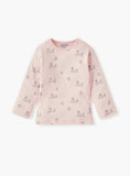 Juniors pink bunny & mommy shirt & Pyjama set (set of 2)
