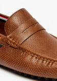 LBL brown dot texture men loafer (box packaging)
