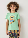 Juniors skater zone shirt & Pyjama set (set of 2) (Summer)