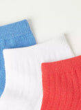 Juniors multi striped socks (pack of 3)