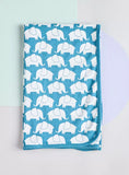 Juniors all over elephant blanket(set of 2)