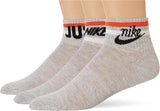 Nike just nike printed socks (pack of 3)