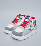 R&B sonic printed colorblock shoes