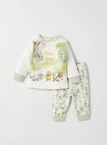 Winnie the pooh better things ahead shirt & pyjama set (set of 2)