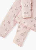 Juniors pink bunny & mommy shirt & Pyjama set (set of 2)