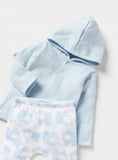 Juniors blue sheep padded hoodie & Pyjama set (set of 2) (Winter)