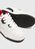 Matalan white colorblock laceup shoes