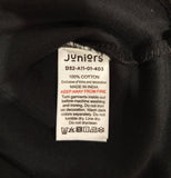 Juniors solid turtle neck black shirt with long sleeves (Winter)