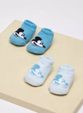 Disney Mickey full of smiles bandana bib & booties(set of 5)