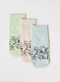 Juniors Dino socks (pack of 3)