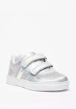 Florabella silver glittery textured shoes
