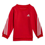 Adidas Solid Red Shirt & Jog Pants (Set Of 2) (Winter)