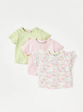 Juniors love floral tshirts (set of 3) (Summer)