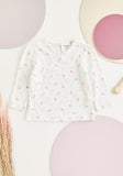 Max pink pinafore dress with white shirt (set of 2) (Winter)