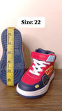 Matalan fire truck theme shoes