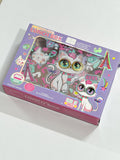 R&B field of cat stainless steel Bento lunch box