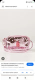 Barbie pink holographic crossbody bag