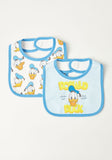 Juniors Donald number one duck bib & booties (set of 4)