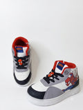 R&B spiderman printed colorblock shoes