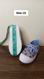 Matalan strawberry girls canvas shoes