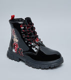 R&B black minnie mouse long shoes