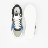 LBL blue & black colorblock high shoes (box packaging)