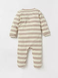 Juniors dino stripe printed sleepsuit