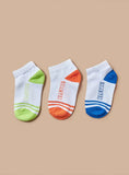Juniors Printed Ankle Length Socks - Set of 3