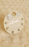 Lovisa silver micro brass stackers (Pack of 3) (Jewellery)
