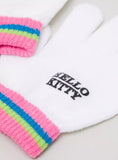 Hello Kitty Embroidered Cap and Gloves ( set of 2 ) (Winter)