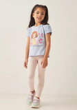 Juniors pink girls leggings