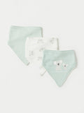Juniors Mama knows best koala bandana bib(set of 3)