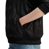 Adidas Solid Black Fleece Lined Hoodie (Winter)