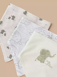 Juniors Elephant make your own magic bandana bib(set of 3)