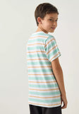 Juniors pastel stripe printed tshirt (Summer)