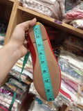 Matalan red glossy ballerinas
